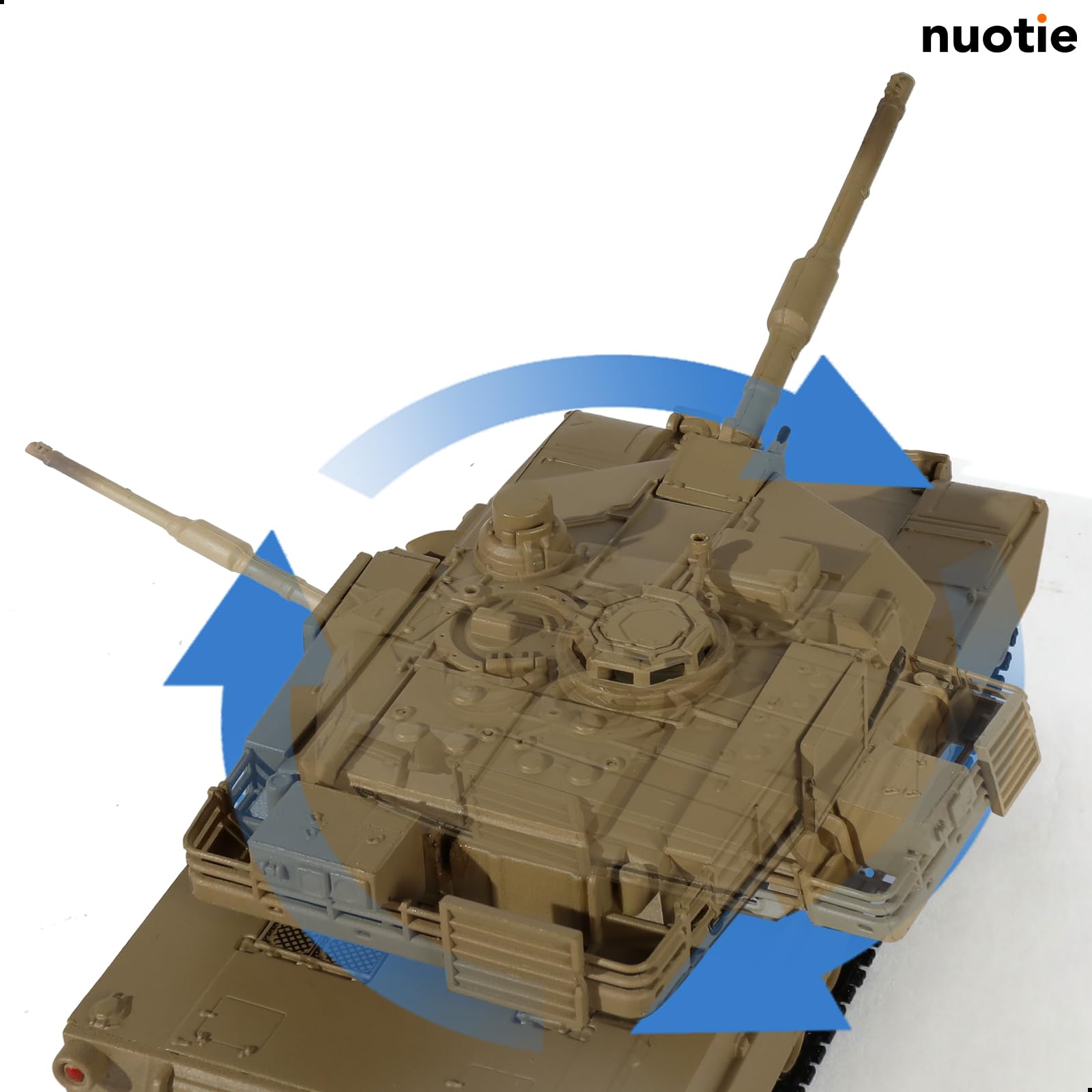 Amazon.co.jp: NUOTIE 1/72スケール M1A2 エイブラムス ミリタリー重